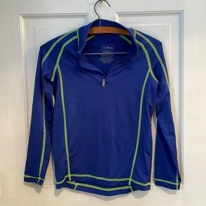 L.L. Bean quarter zip insulation layer